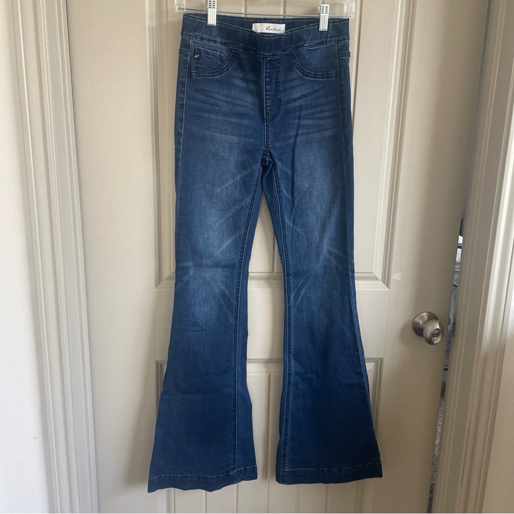 KanCan Indigo Wide Leg Jeans